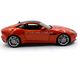 Металлическая модель машины Jaguar F-type coupe Welly 24060W 1:24 оранжевый 24060WCR фото 3