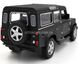 Модель машини Land Rover Defender Автопром 6620 1:32 чорний матовий 6620MBL фото 5