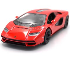 Іграшкова металева машинка Lamborghini Countach LPI 800-4 1:38 Kinsmart KT5437W червона KT5437WR фото