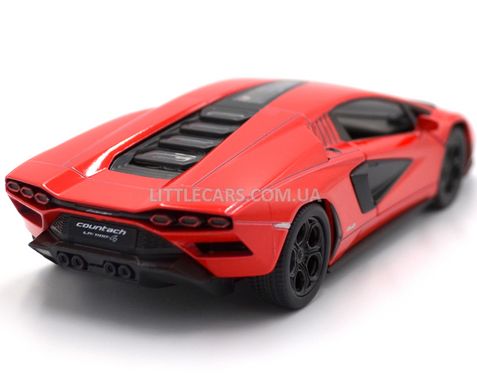 Іграшкова металева машинка Lamborghini Countach LPI 800-4 1:38 Kinsmart KT5437W червона KT5437WR фото