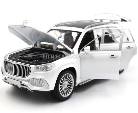 Іграшкова металева машинка Mercedes-Benz Maybach GLS 600 1:24 Автосвіт AP-1959 білий AP-1959W фото