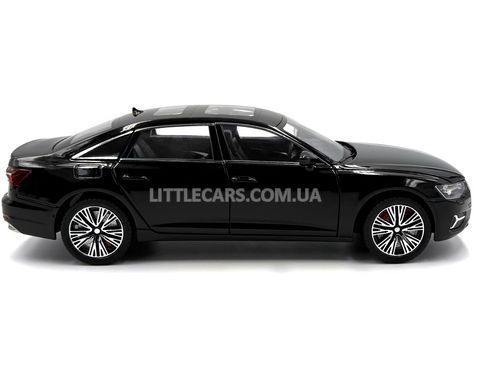 Іграшкова модель машини Audi A6L 1:25 Автопром AP7754 чорна AP7754BL фото
