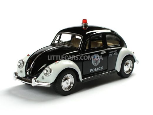 Іграшкова металева машинка Kinsmart Volkswagen Classical Beetle Police поліція KT5057PW фото