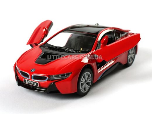 Металлическая модель машины Kinsmart BMW i8 красный KT5379WAR фото