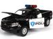 Іграшкова металева машинка Автопром Chevy Colorado ZR2 Police 1:31 чорний 68465PBL фото 2