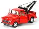 Іграшкова металева машинка Kinsmart Chevrolet 3100 Stepside 1955 Tow truck червоний KT5378WR фото 2