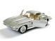 Іграшкова металева машинка Kinsmart Chevrolet Corvette Sting Ray сірий KT5358WG фото 2