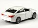 Іграшкова металева машинка Автосвіт Hyundai Sonata біла AS2080W фото 4