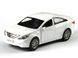 Іграшкова металева машинка Автосвіт Hyundai Sonata біла AS2080W фото 1