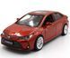 Іграшкова металева машинка Toyota Corolla Hybrid 68432 Автопром 1:33 червоний коралл 68432CR фото 1