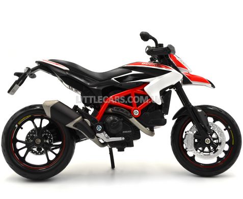 Мотоцикл Ducati Hypermotard SP 2013 Maisto 3110114 1:12 чорно-червоний 3110114BL фото