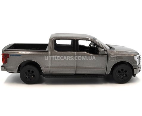 Іграшкова машинка Ford F-150 Lightning 1:36 з зарядною станцією Автопром 68726 сірий 68726G фото