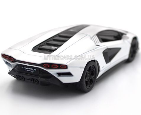 Іграшкова металева машинка Lamborghini Countach LPI 800-4 1:38 Kinsmart KT5437W біла KT5437WW фото