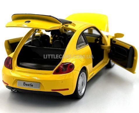 Іграшкова модель машини Volkswagen Beetle А5 1:31 Автопром 68308 жовтий 68308Y фото