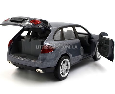 Моделька машини Porsche Cayenne S Автопром 68324 1:32 сірий 68324DG фото