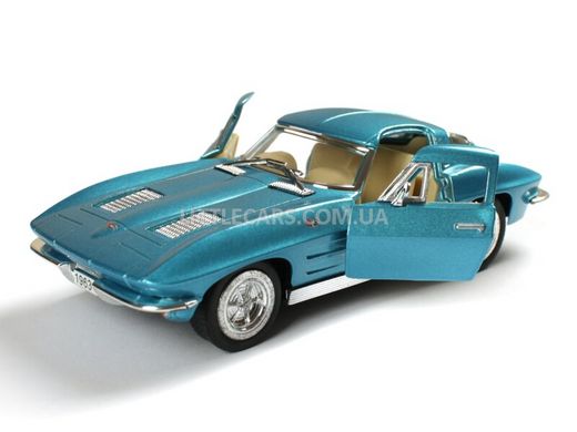 Іграшкова металева машинка Kinsmart Chevrolet Corvette Sting Ray синій KT5358WB фото