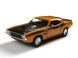 Металлическая модель машины Welly Dodge Challenger 1970 T/A желтый 43663CWY фото 1