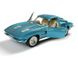 Іграшкова металева машинка Kinsmart Chevrolet Corvette Sting Ray синій KT5358WB фото 2