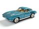Іграшкова металева машинка Kinsmart Chevrolet Corvette Sting Ray синій KT5358WB фото 1