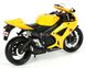 Мотоцикл Maisto Suzuki GSX-R600 1:12 желтый 311017 фото 2