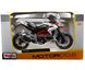 Мотоцикл Ducati Hypermotard SP 2013 Maisto 3110114 1:12 чорно-червоний 3110114BL фото 4