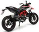 Мотоцикл Ducati Hypermotard SP 2013 Maisto 3110114 1:12 чорно-червоний 3110114BL фото 3