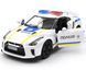 Іграшкова машинка Nissan GT-R (R35) Поліція 1:38 RMZ City 554033 білий 554033P-UKR фото 2