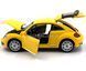 Іграшкова модель машини Volkswagen Beetle А5 1:31 Автопром 68308 жовтий 68308Y фото 4