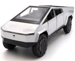 Іграшкова машинка Tesla Cybertruck 1:24 Автопром AP7725 світло-сіра AP7725LG фото