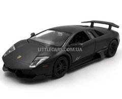 Металлическая модель машины Lamborghini Murcielago LP 670-4 SV 1:37 RMZ City 554997 черный матовый 554997MBL фото