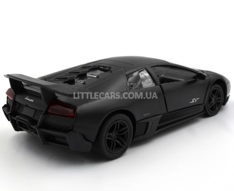 Іграшкова металева машинка Lamborghini Murcielago LP 670-4 SV 1:37 RMZ City 554997 чорний матовий 554997MBL фото