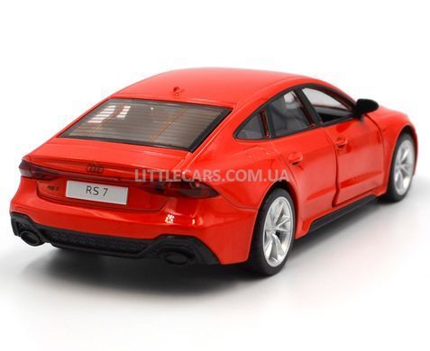 Металева модель машини Audi RS7 Sportback Автопром 68476 1:37 червона 68476R фото