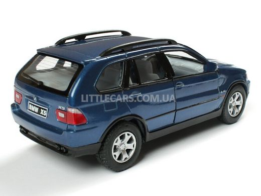 Металлическая модель машины Kinsmart BMW X5 синий KT5020WB фото