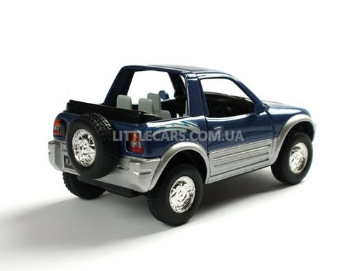 Іграшкова металева машинка Kinsmart Toyota Rav4 Concept Car синя KT5011WB фото