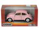Іграшкова металева машинка Kinsmart Volkswagen Classical Beetle 1967 1:24 рожевий KT7002WYPN фото 4