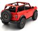 Игрушечная металлическая машинка Ford Bronco 2022 1:34 Kinsmart KT5438WA красный KT5438WAR фото 3