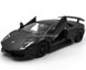 Металлическая модель машины Lamborghini Murcielago LP 670-4 SV 1:37 RMZ City 554997 черный матовый 554997MBL фото 2