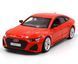 Металева модель машини Audi RS7 Sportback Автопром 68476 1:37 червона 68476R фото 1
