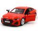 Металева модель машини Audi RS7 Sportback Автопром 68476 1:37 червона 68476R фото 2