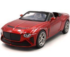 Іграшкова машинка Bentley Mulliner Bacalar 1:32 Автопром 68741 червона 68741R фото