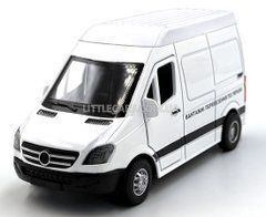 Іграшковий Mercedes-Benz Sprinter W906 L1 "Вантажні перевезення по Україні" 1:42 Автопром AP7544ABCD білий AP7544ABCD фото