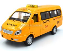 Модель машини ГАЗель Таксі Автопром 7644 1:36 жовта 7644T фото