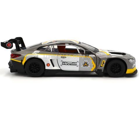 Іграшкова машинка BMW M4 GT3 1:32 Автопром 68715A сіра 68715AG фото