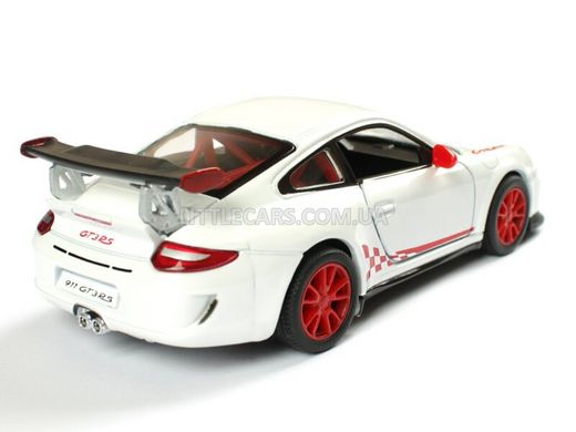 Іграшкова металева машинка Kinsmart Porsche 911 GT3 RS білий KT5352WW фото