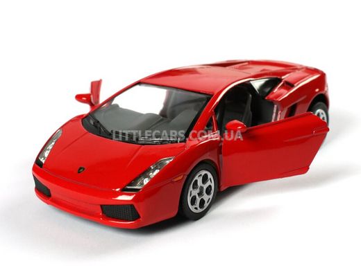 Іграшкова металева машинка Kinsmart Lamborghini Gallardo червона KT5098WR фото