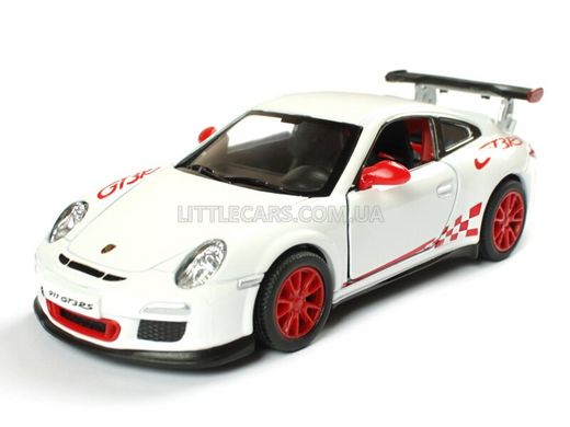 Іграшкова металева машинка Kinsmart Porsche 911 GT3 RS білий KT5352WW фото