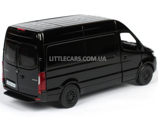 Іграшкова металева машинка Kinsmart Mercedes-Benz Sprinter чорний KT5426WBL фото
