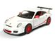 Металлическая модель машины Kinsmart Porsche 911 GT3 RS белый KT5352WW фото 1
