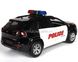 Іграшкова металева машинка Автопром Jeep Cherokee Police 1:34 чорний 68425PBL фото 4
