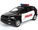 Металлическая модель машины Автопром Jeep Cherokee Police 1:34 черный 68425PBL фото 1